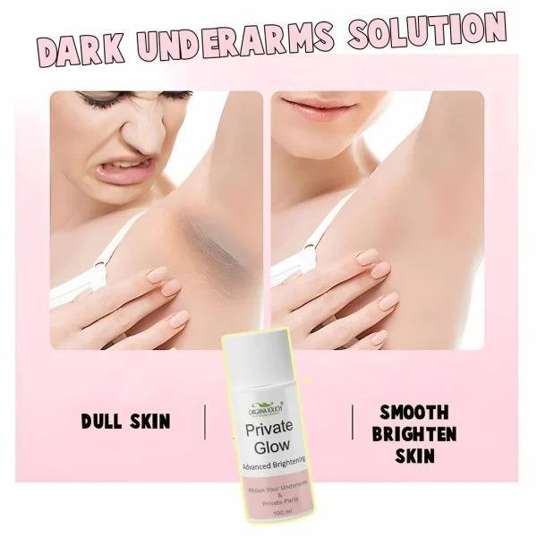 Underarms Whitening Cream - 100ml with Brightening and Whitening - Image 2