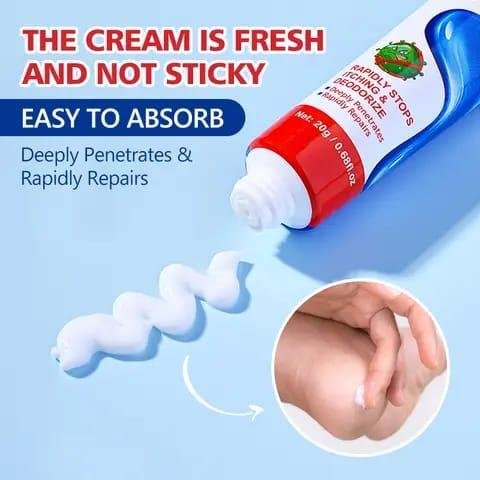 Herbal Foot Cream, 20 g - Moisturizing Foot Cream - Image 3