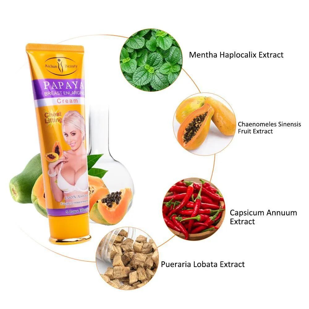 Papaya Breast Care Cream – Firm & Natural Boost improving skin - Image 4