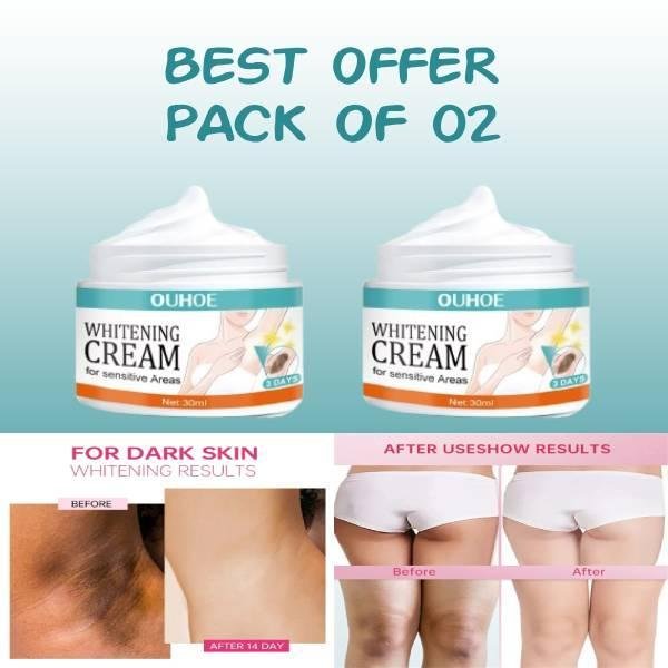 Private Parts Whitening Cream for woman- Brightening Formula, Pack Of 2 - Image 3