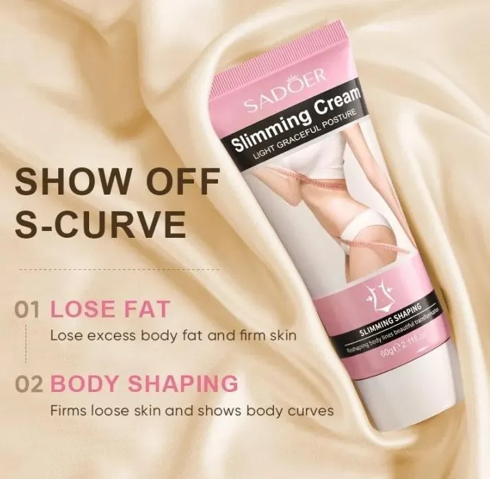 Slimming Cream 60g for Waist Shaping & Moisturization - Image 6