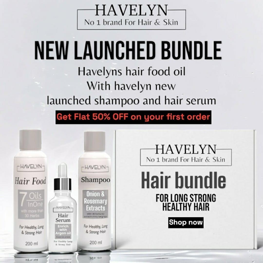 3 in 1 Hair Care Bundle for Healthy Long Hair in Pakistan - Image 2